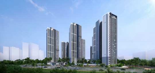 동문건설, '평택 화양 동문 디 이스트' 투시도